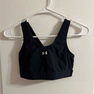 Under Armour Midnight Black Athletic Bra